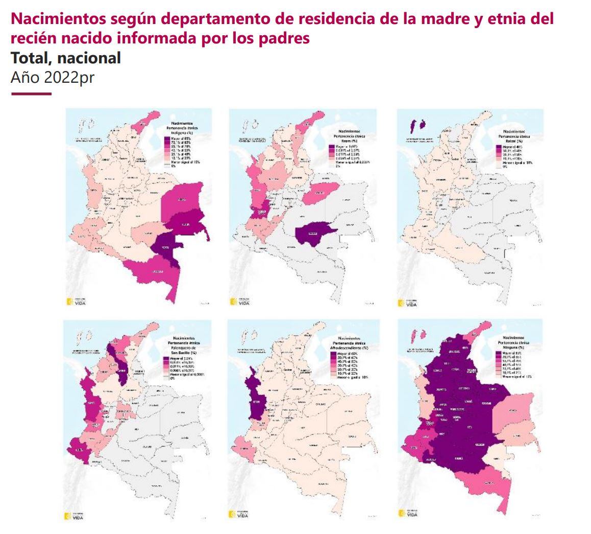 Cifras Nacimientos Dane - 2023