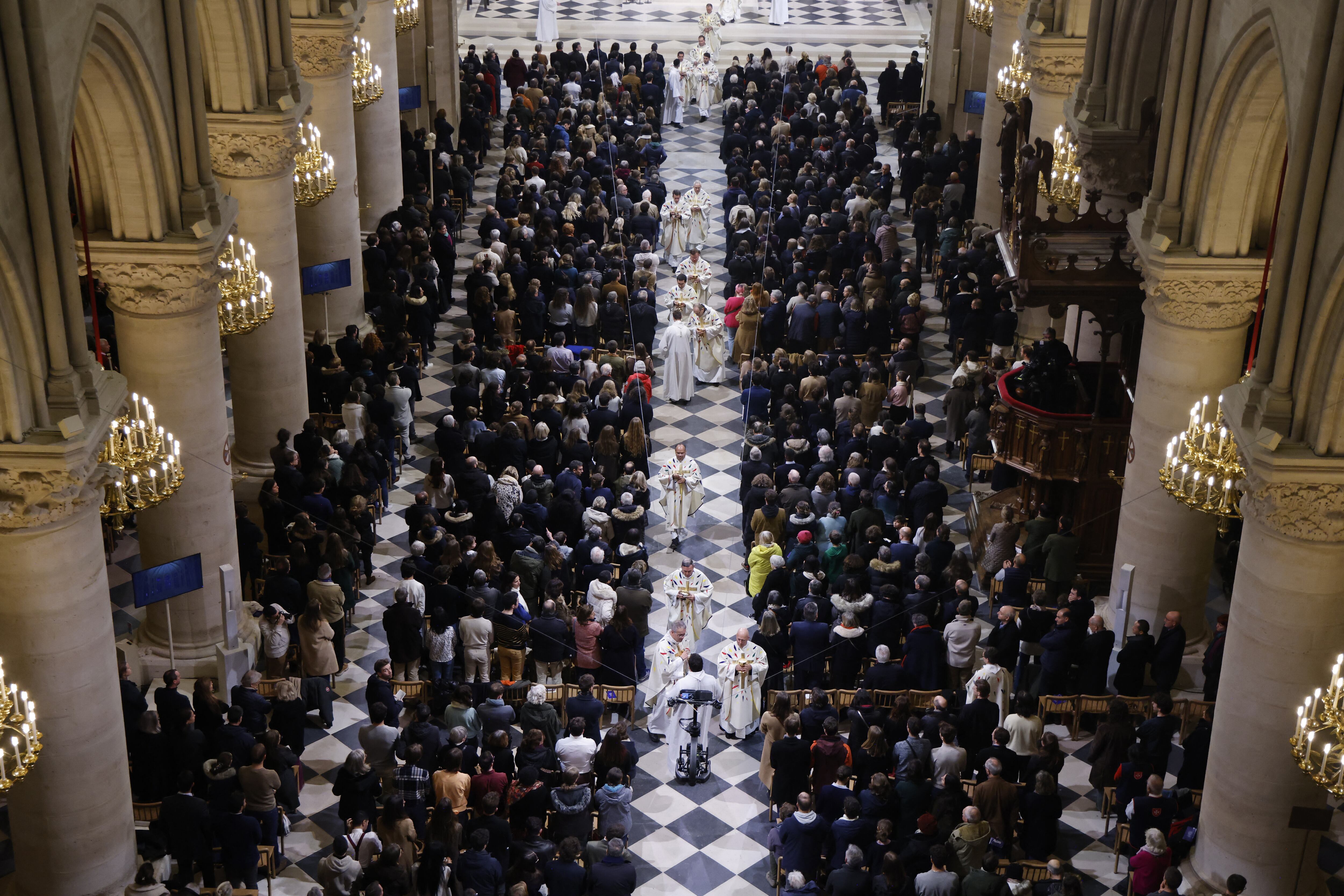 Así luce la Catedral de Notre Dame de París, cinco años después del devastador incendio de 2019