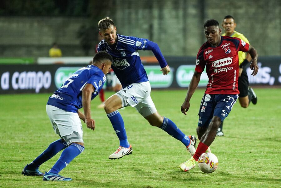 Independiente Medellín vs Millonarios - fecha 4 - cuadrangulares finales - Liga BetPlay