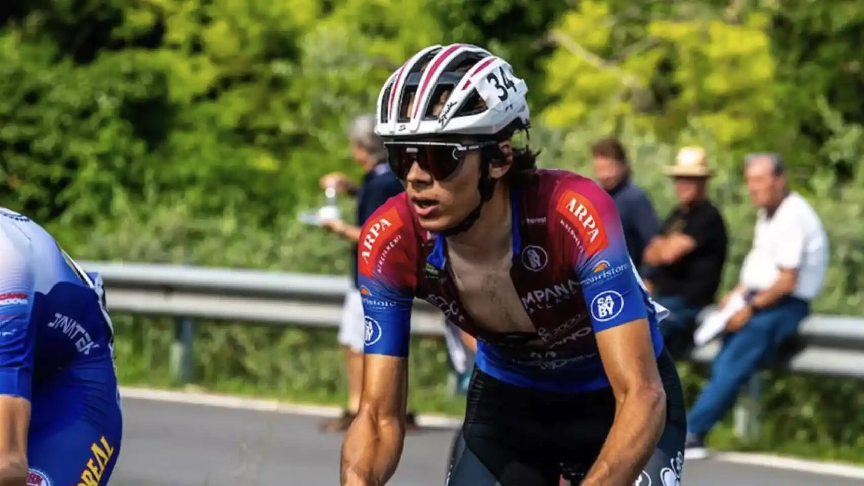 Jacopo Venzo, corredor italiano que murió.