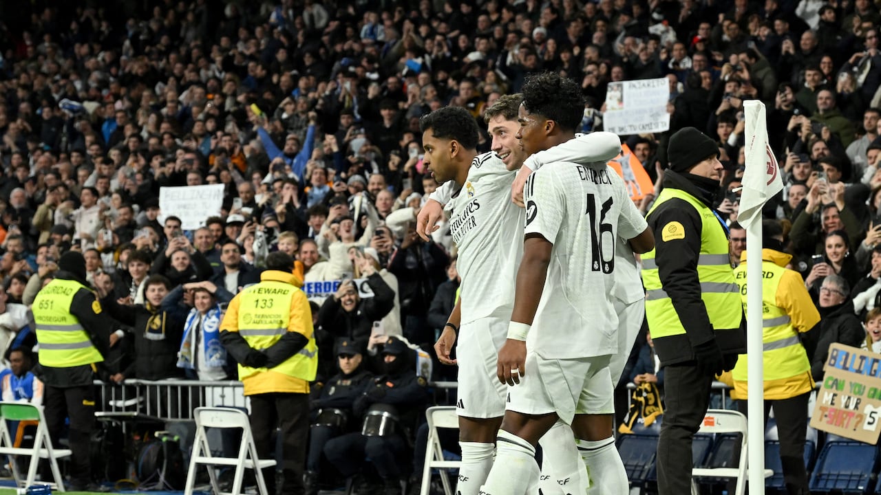 Federico Valverde lideró la clasificación del club merengue