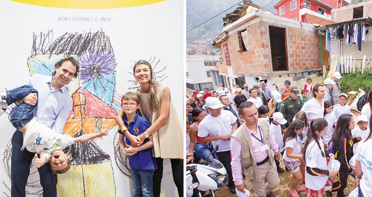 Está casado con Margarita Gómez, con quien tiene dos hijos: Emilio y Pedro. Invita a los padres de familia a generar entornos protectores para los hijos y hablarles de los riesgos de la droga. “Entendamos que esto no es un chiste”, dice.