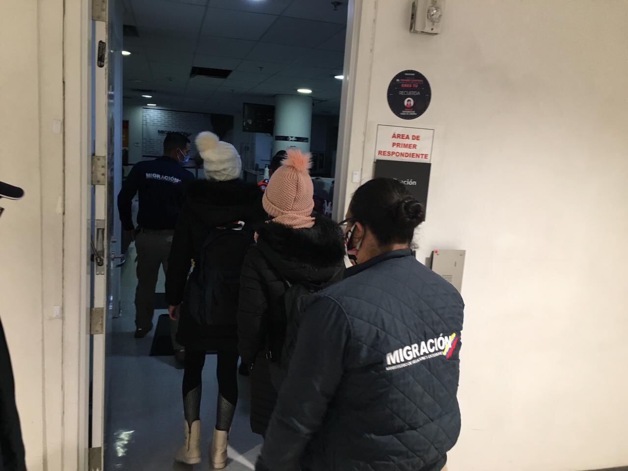 Colombianas rescatadas Turquía