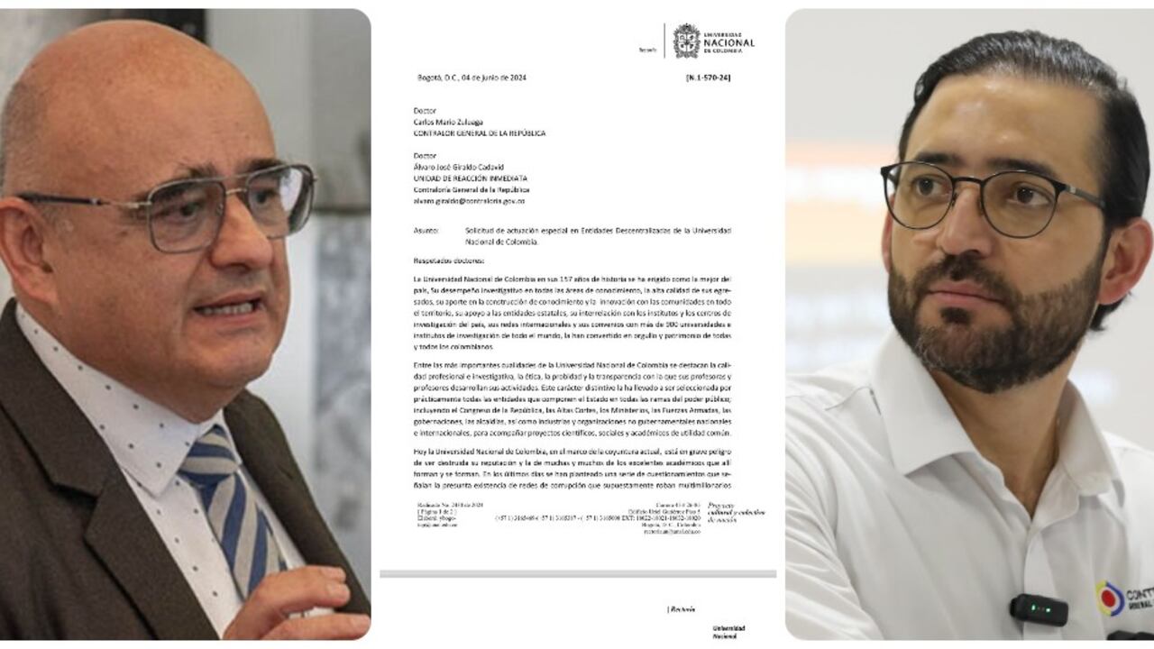 Ismael Peña, Carlos Mario Zuluaga y la carta a la Contraloría General.