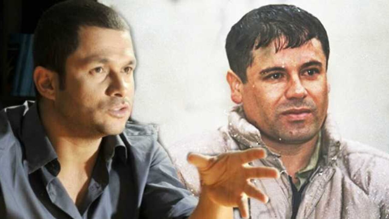 El exnarcotraficante colombiano Andrés López López y El 'Chapo’ Guzmán.