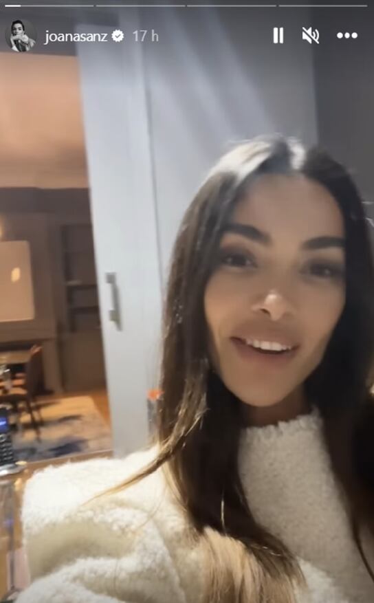 Historia Joana Saenz. (Instagram: @joanasanz)