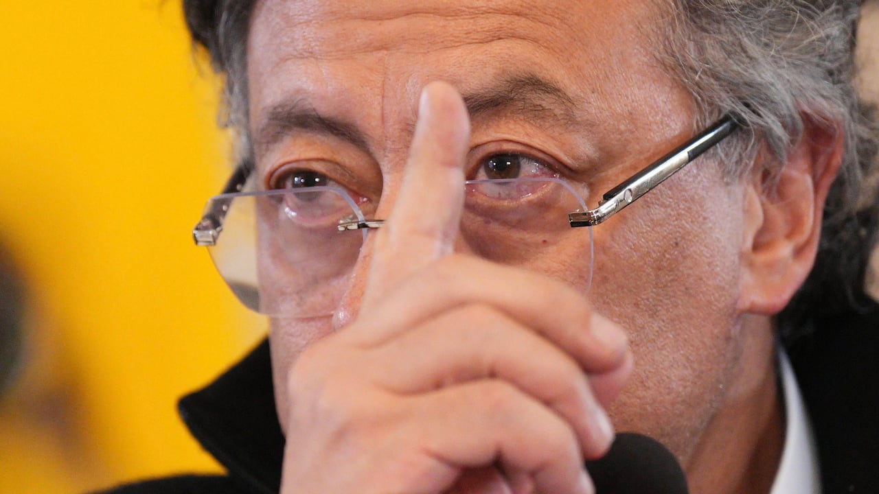 El presidente, Gustavo Petro, el 10 de diciembre de 2025 en el consejo de ministros adelantado en la Casa de Nariño, en Bogotá