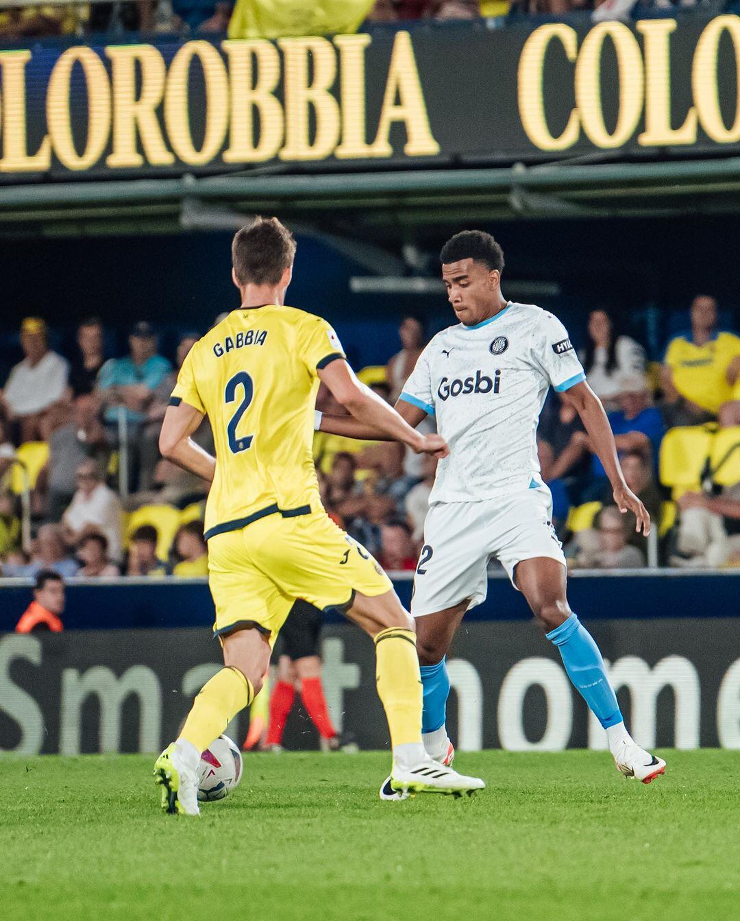 Jhon Solís juega con el actual líder de LaLiga, el Girona.