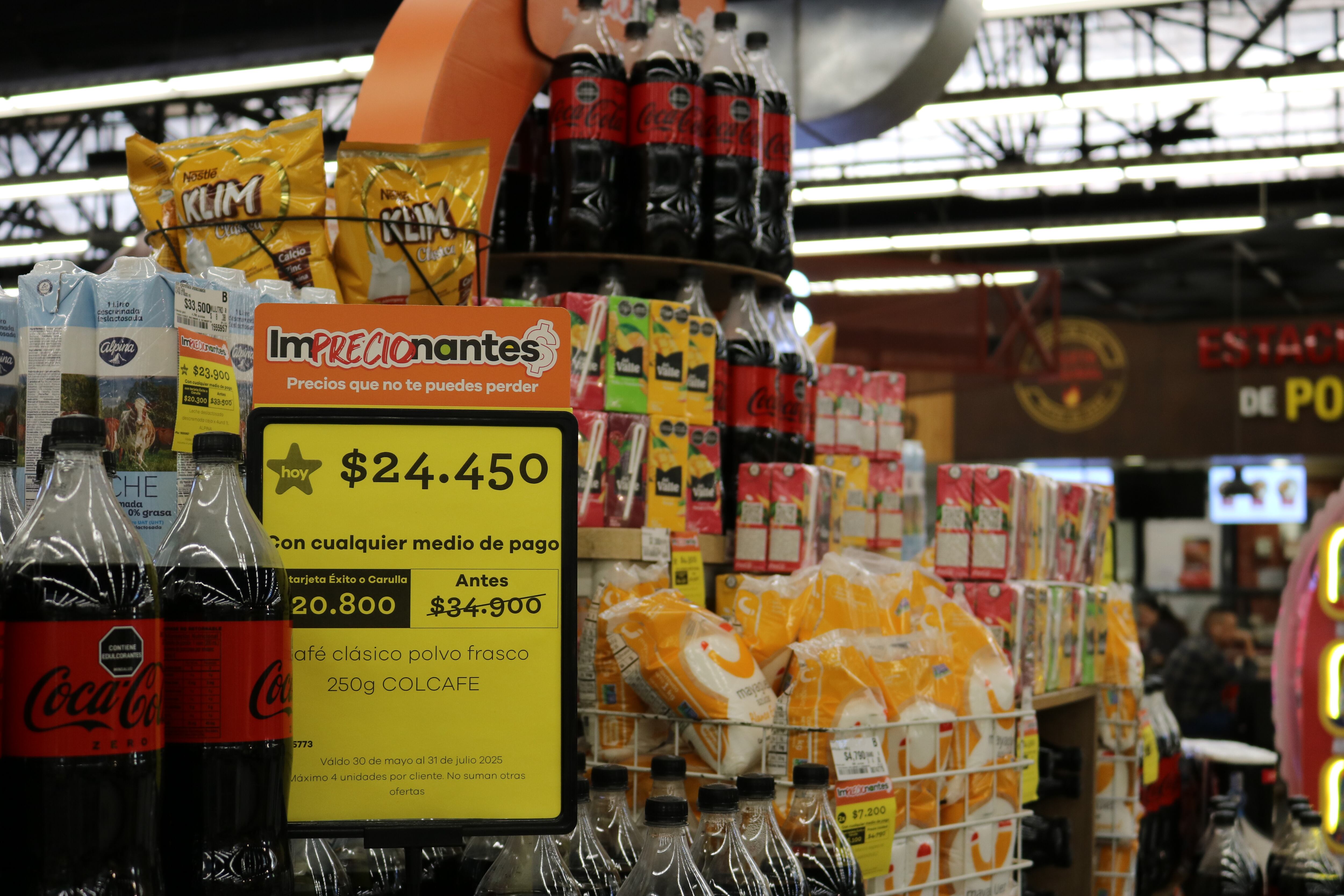 La campaña incluirá a grandes marcas como Alpina, Nestlé o Colcafé.