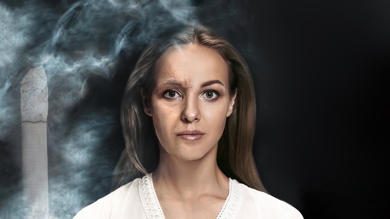 Dejar de fumar puede detener los efectos negativos que tiene el tabaco en la apariencia física.