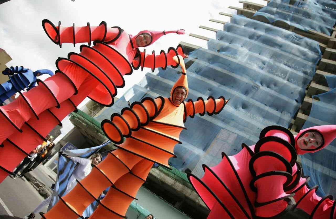 Participaron decenas de comparsas y carrozas. FOTO: Gabriela Alvarado.