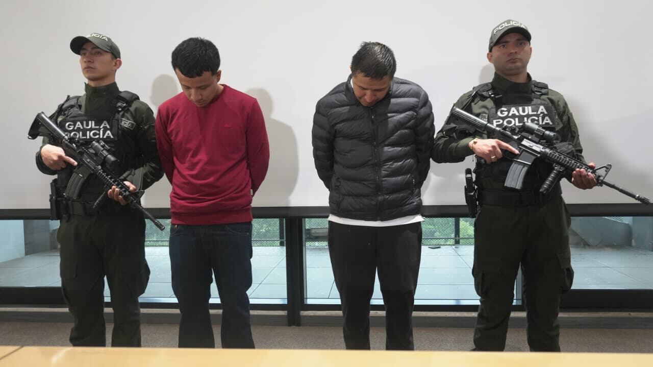 Capturados por el paseo millonario que sufrió Diana Ospina en Bogotá.