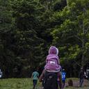 Son miles de migrantes los que ahora están cruzando el peligroso Tapón del Darién