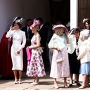 Britain's Kate, Princess of Wales, and Britain's Sophie, Duchess of Edinburgh arrive at St George's Chapel to attend the Most Noble Order of the Garter Ceremony in Windsor Castle in Windsor, England, Monday June 19, 2023. The Order of the Garter is the oldest and most senior Order of Chivalry in Britain, established by King Edward III nearly 700 years ago. (Henry Nicholls/Pool Photo via AP)