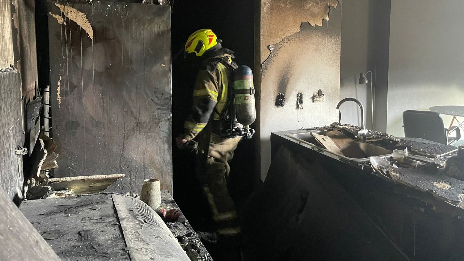 Incendio en Medellín