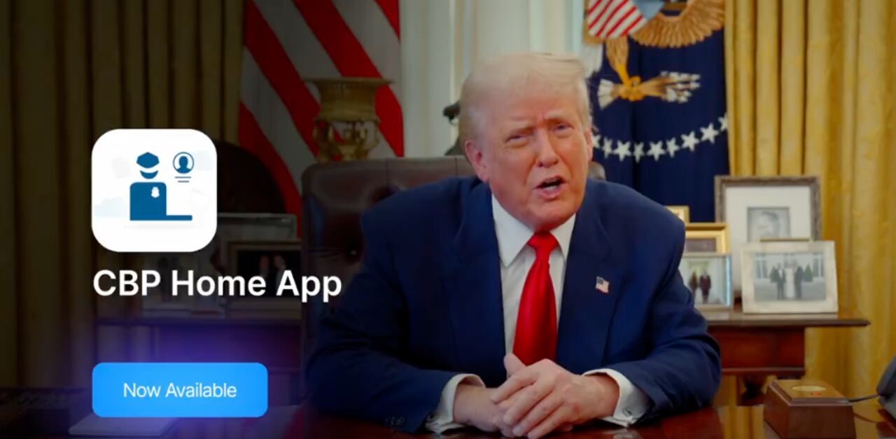 En el video, el presidente pide a los extranjeros ilegales que se vayan voluntariamente del país