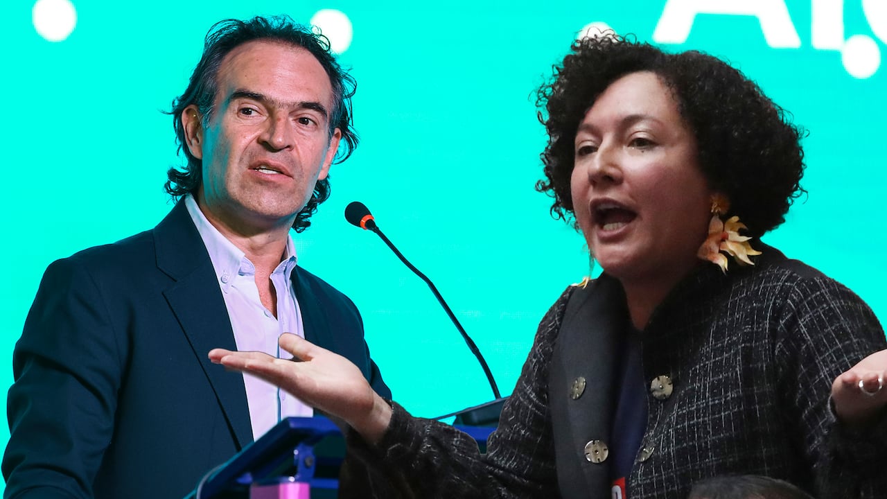 Federico Gutiérrez e Isabel Zuleta.