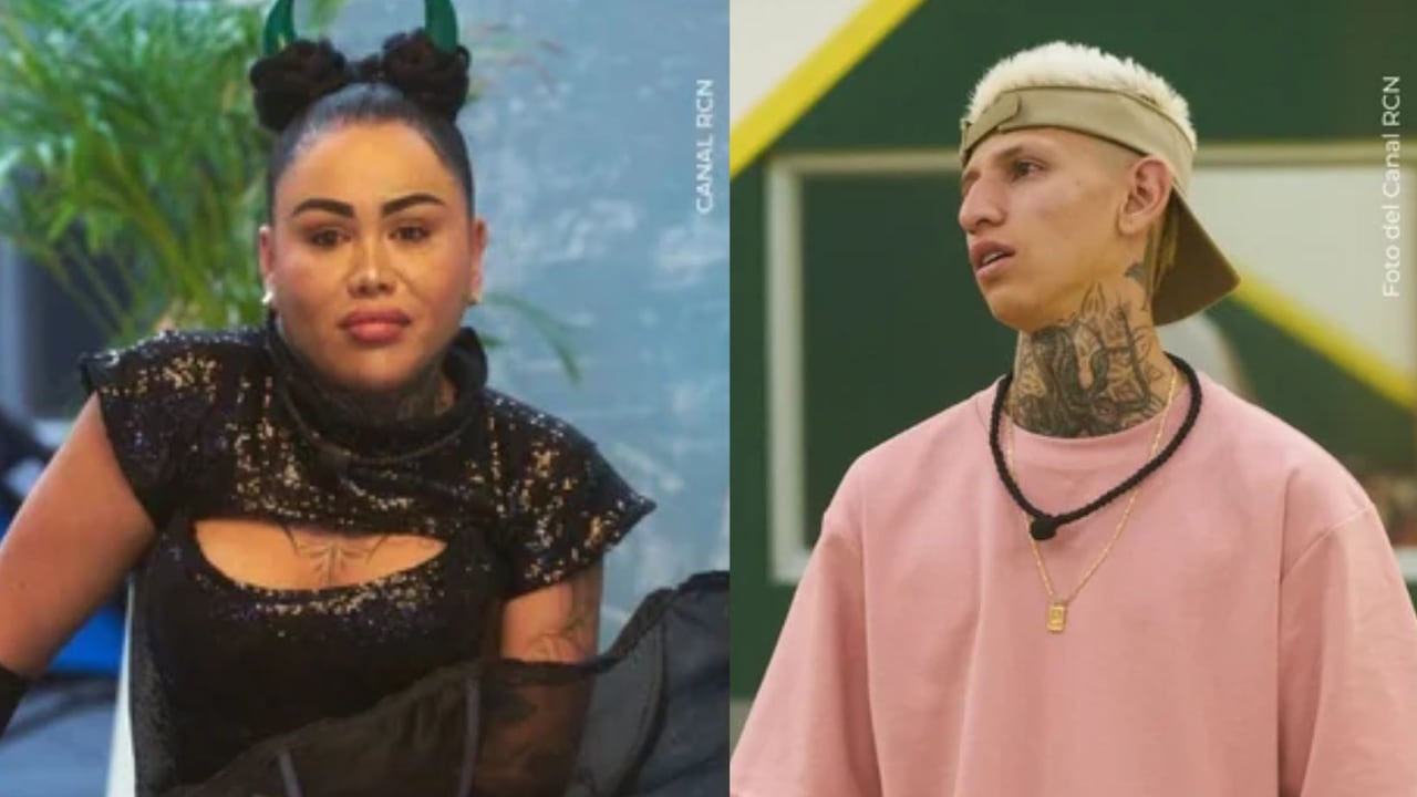 Yina Calderón y La Liendra en La casa de los famosos