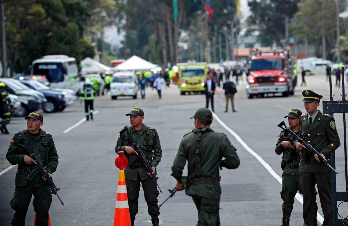 De acuerdo a los explosivistas de la Fiscalía, 80 kilos de este material fueron cargados en la camioneta bomba. foto: León Darío Peláez/Semana