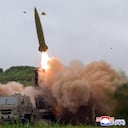 Misiles norcoreanos lanzados por Kim Jong-Un
