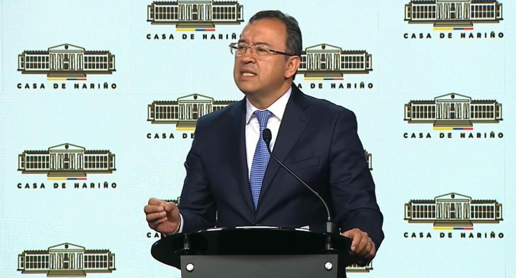 Ministro del Interior Alfonso Prada