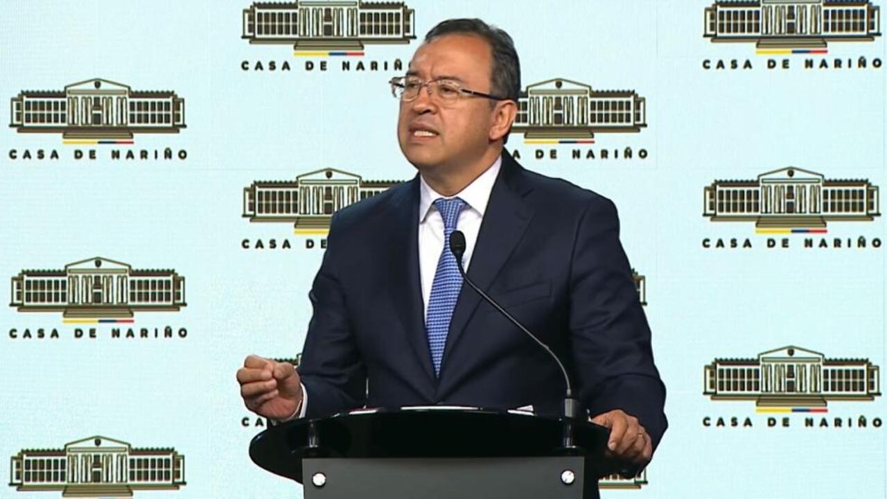 Ministro del Interior Alfonso Prada