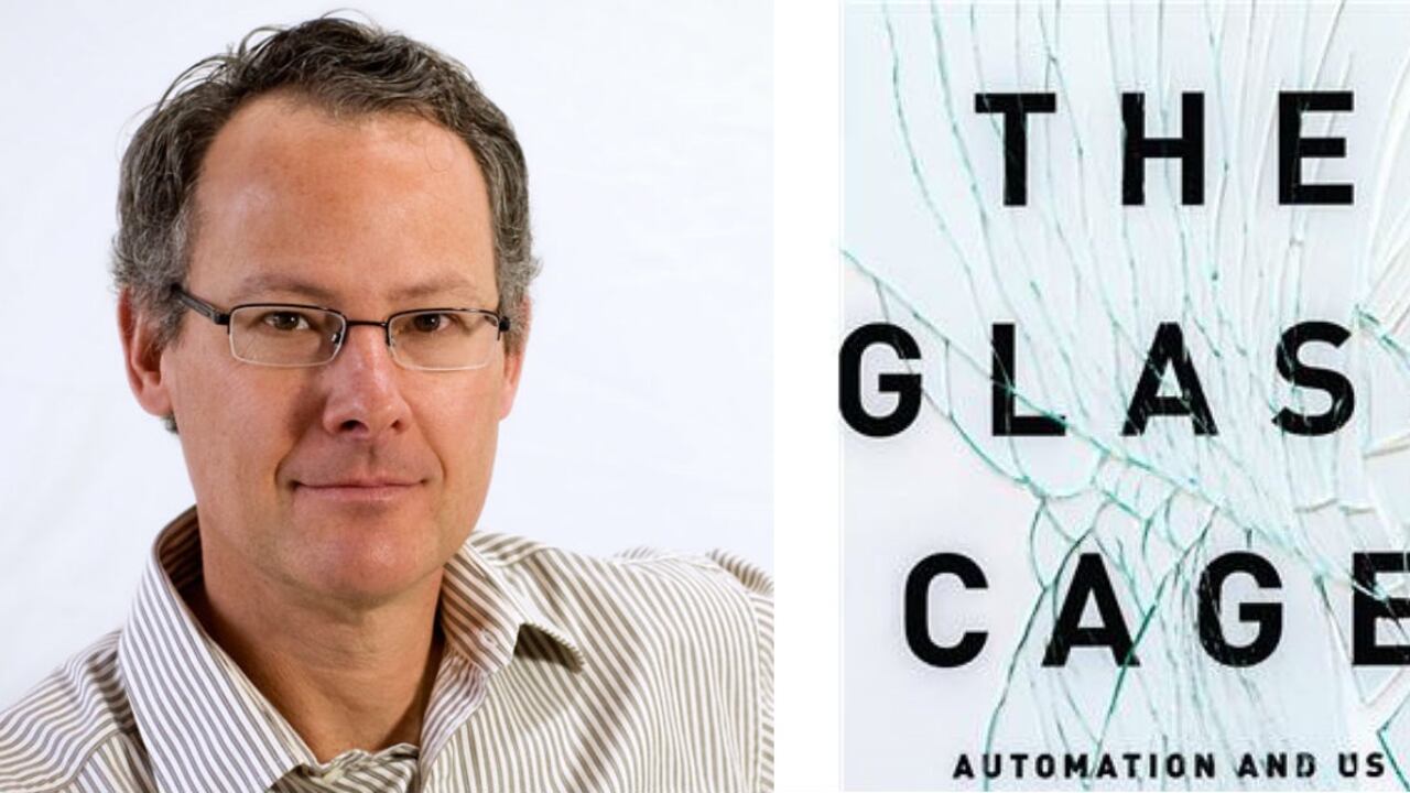 Nicholas Carr, autor del libro 'The Glass Cage'.