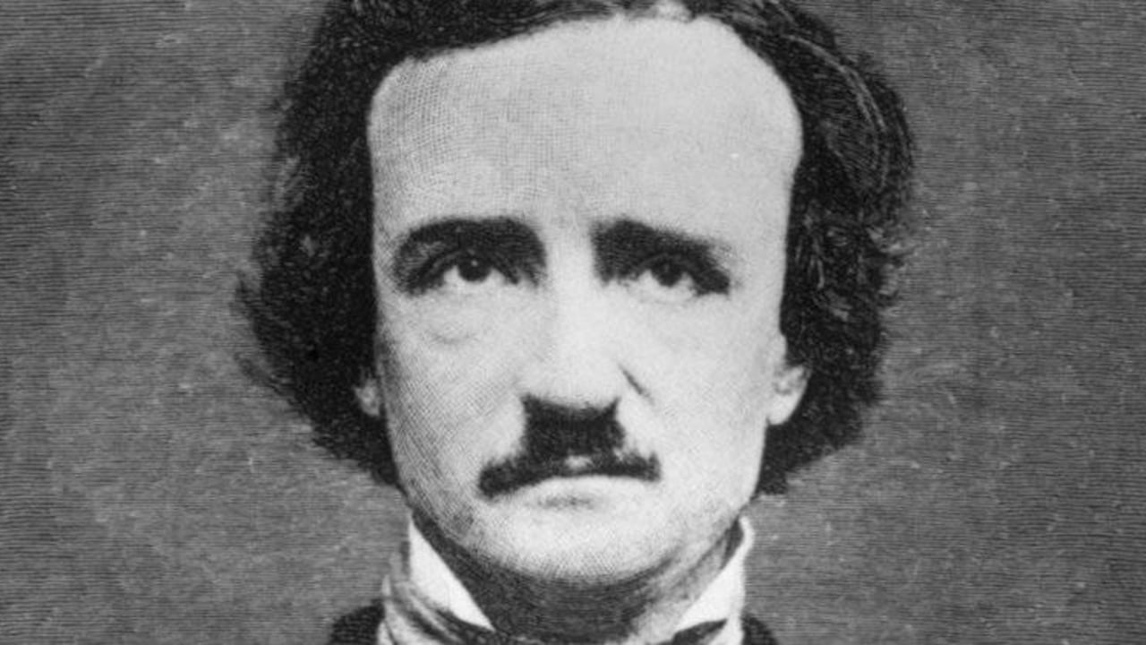 El escritor Edgar Allan Poe nació en 1809 y murió en 1849.
