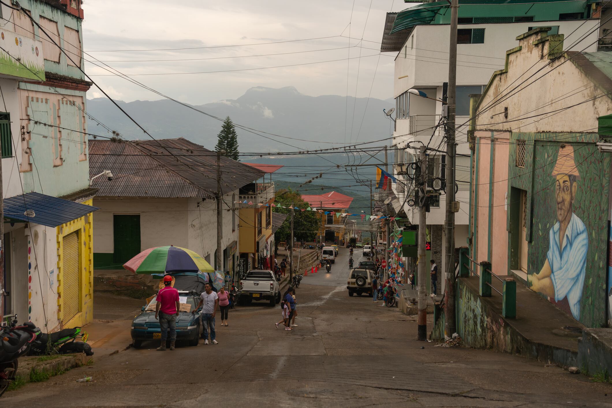 Calles de Icononzo, Tolima