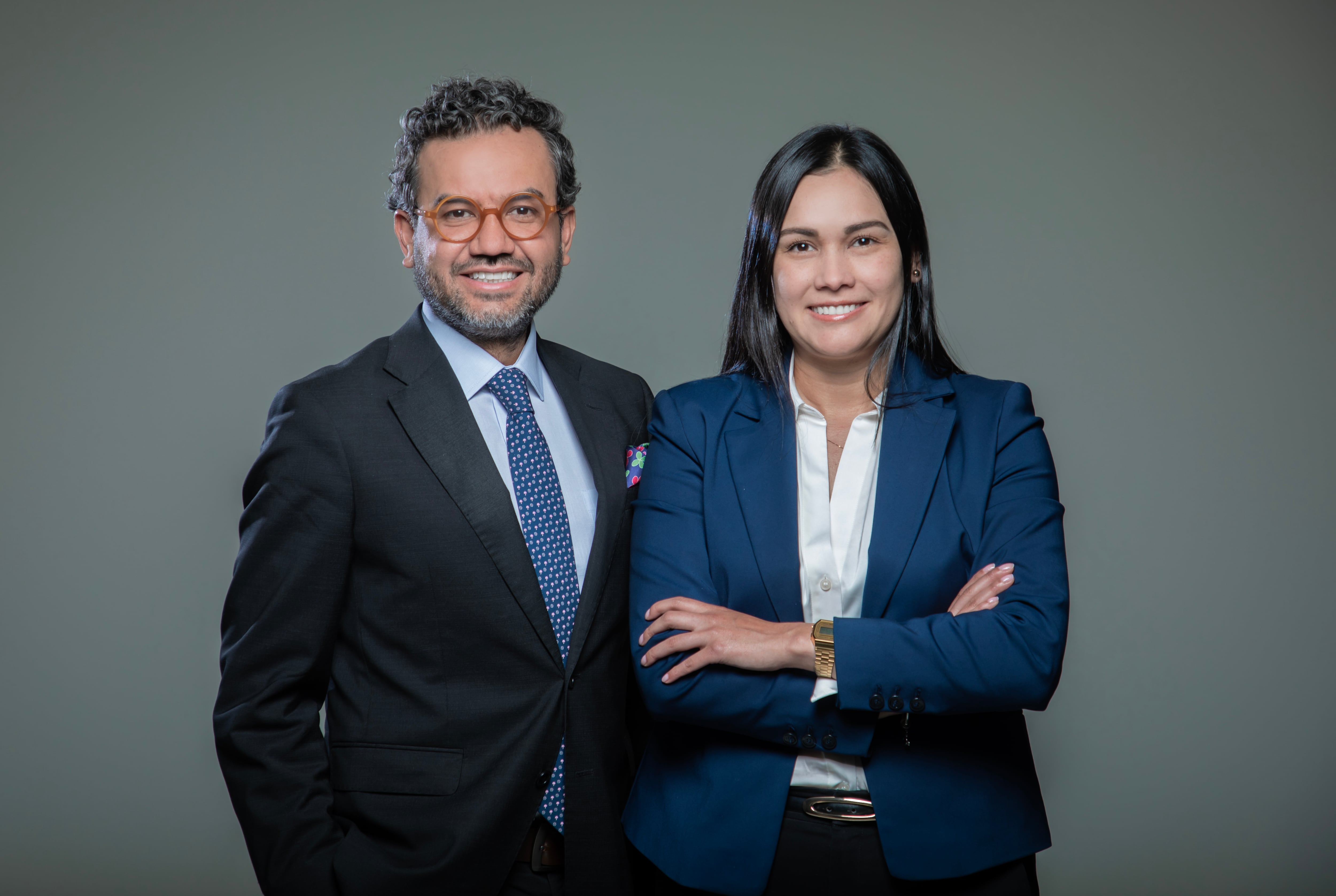 Guillermo Díaz y Marcela Gómez
Núñez, socios fundadores de la firma.