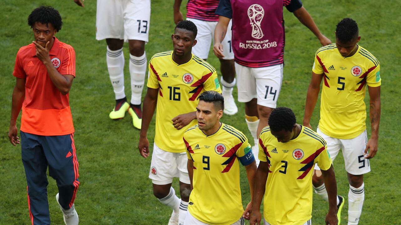 Wilmar Barrios durante el Mundial de Rusia 2018