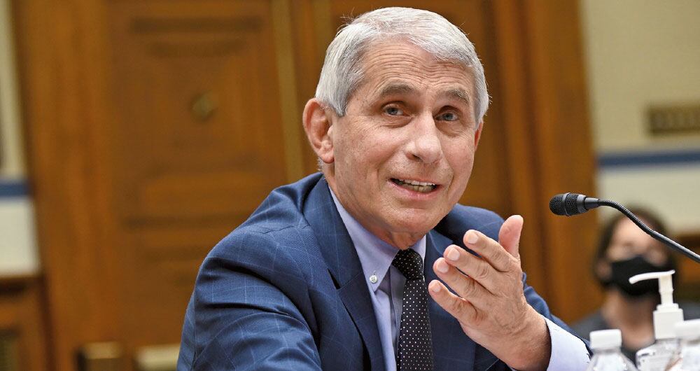 Anthony Fauci, director del Instituto Nacional de Alergias y Enfermedades Infecciosas.