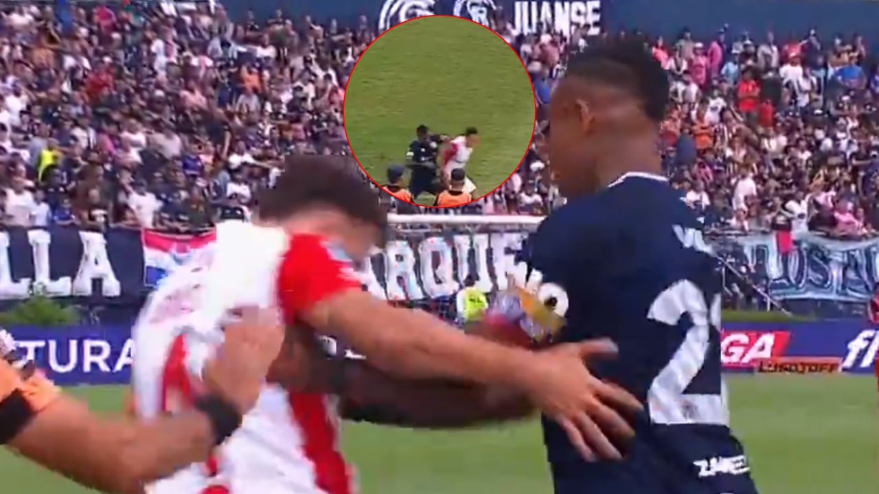 Sebastián Villa y Santiago Arias se enfrentaron en la Primera División de Argentina