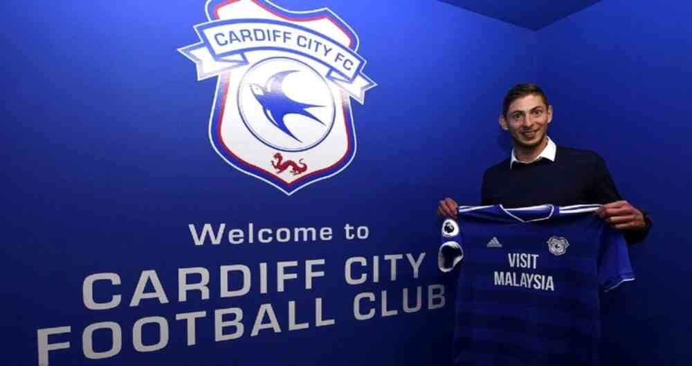 El futbolista Emiliano Sala acababa de ser transferido al club Cardiff  de la  Premier League de Inglaterra. Foto: Club Cardiff