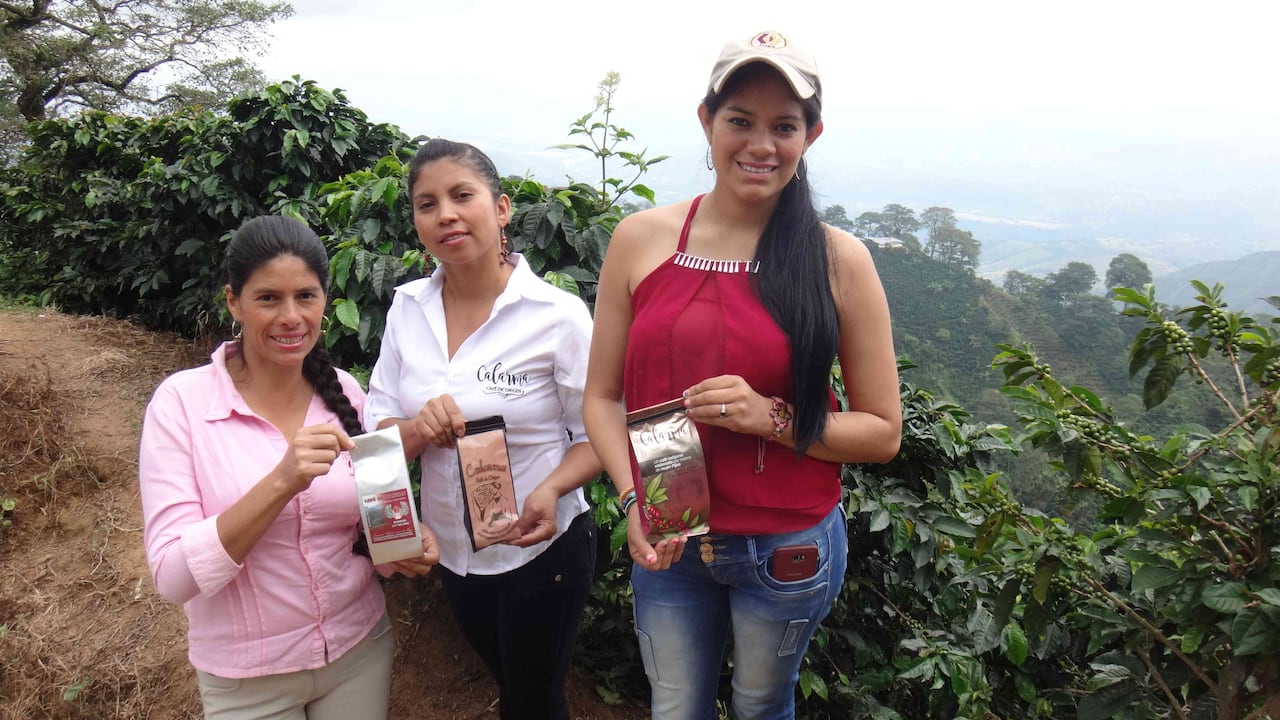 Marianela Sánchez, Damaris Criollo y Luisa Fernanda Ramírez hacen parte de este proyecto de emprendimiento.
