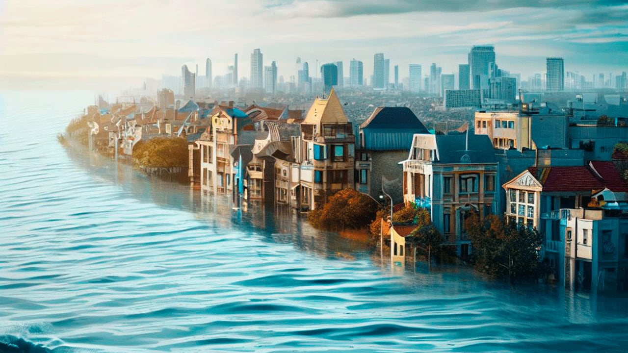 Un drástico cambio en el eje de la Tierra causaría el aumento del nivel del mar y el fin de varias ciudades costeras.