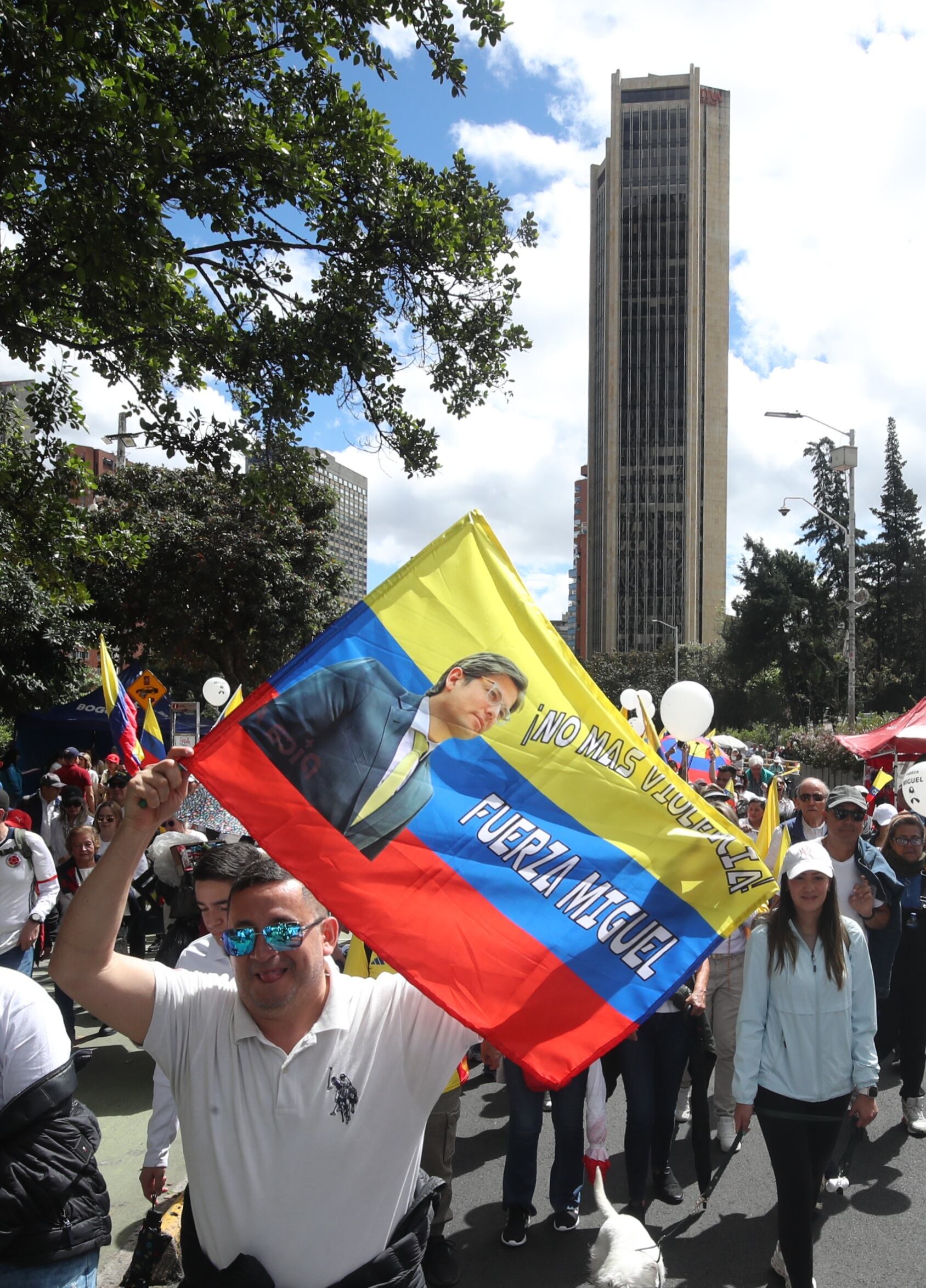 Marcha del silencio en Bogotá