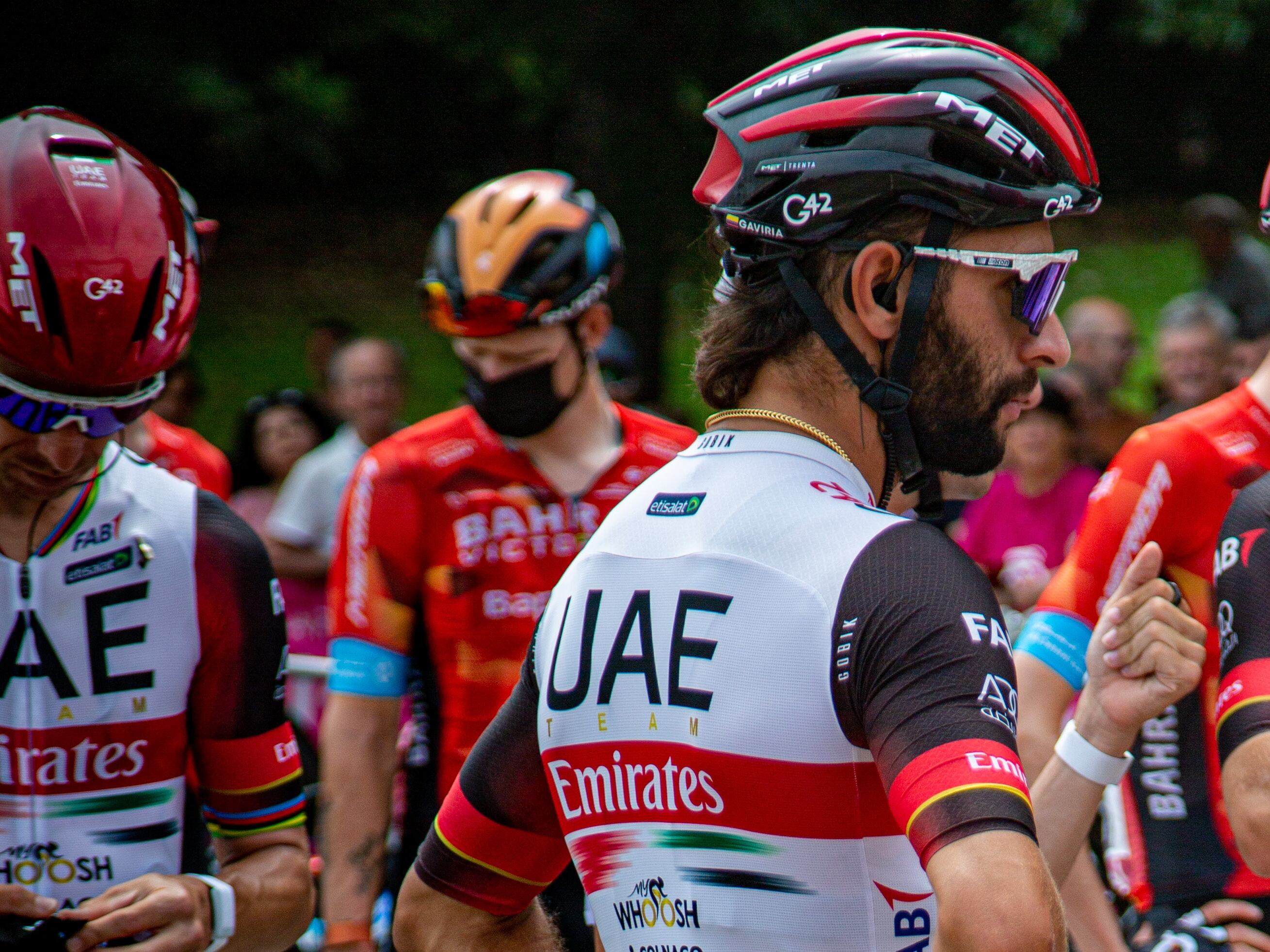 Fernando Gaviria, miembro del equipo UAE Emirates