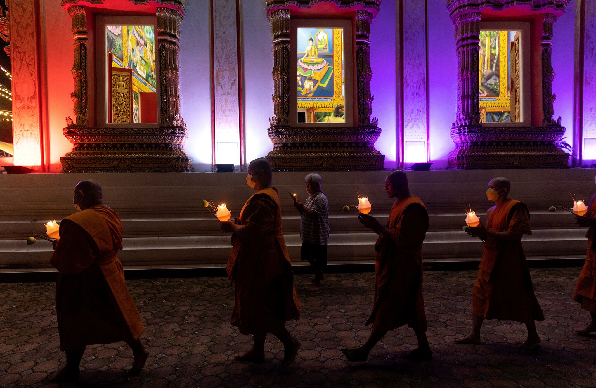 En imágenes : El Día de Makha Bucha honra a Buda y sus enseñanzas