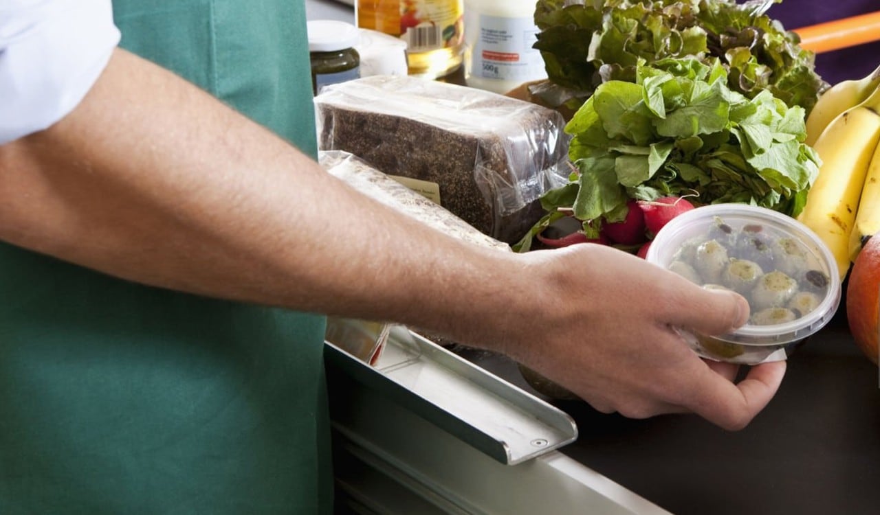 Cajero área de alimentos