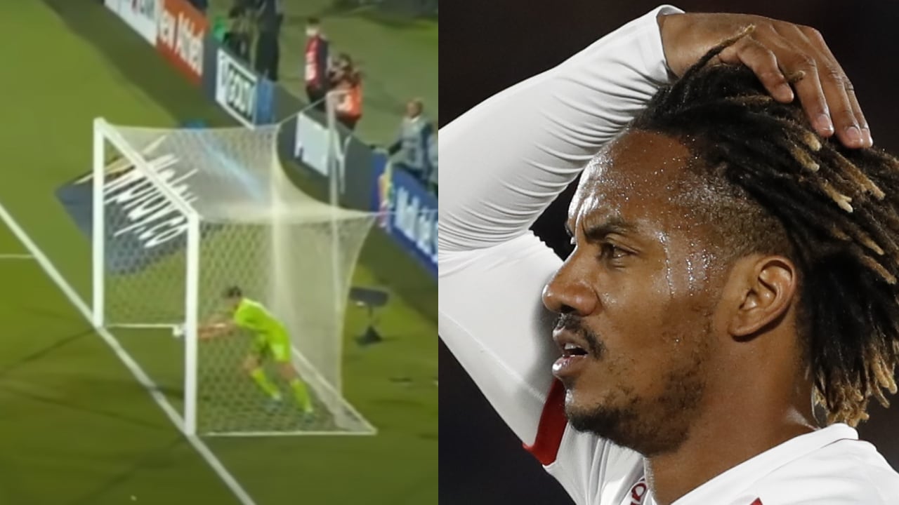 Hay gran polémica en Perú por el gol que no fue en Montevideo