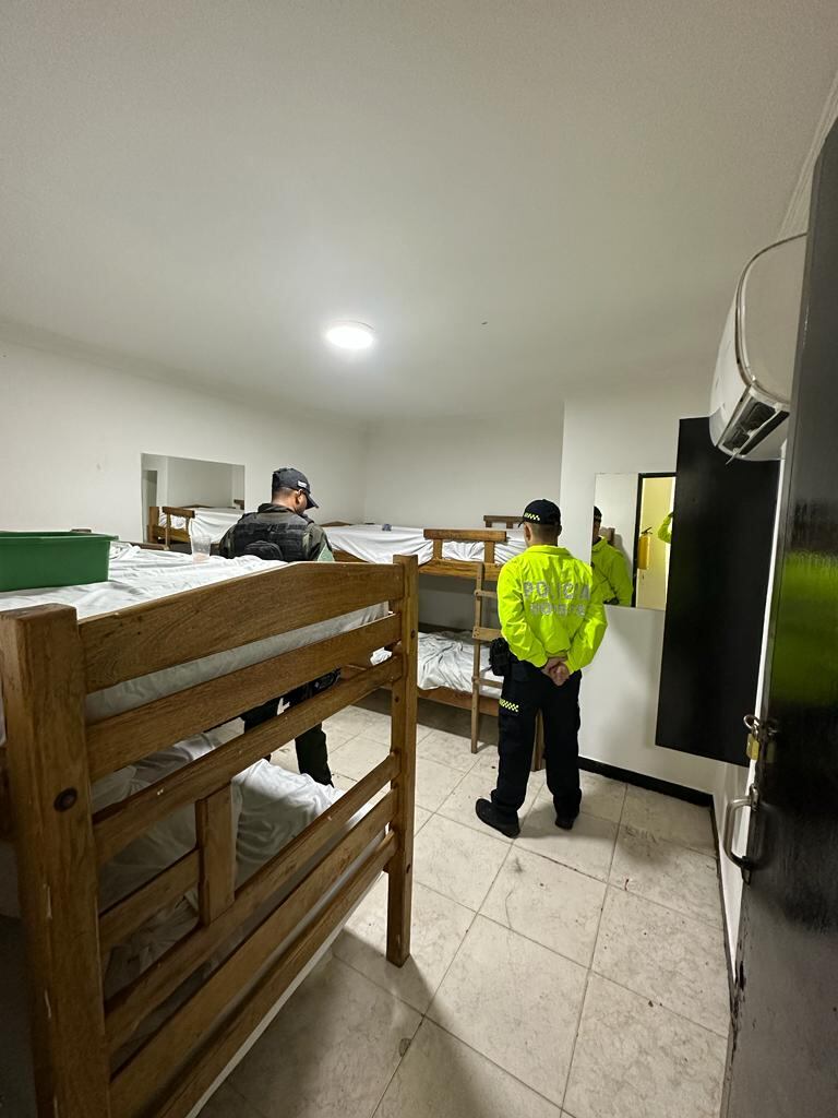 Los inmuebles eran utilizados para la trata de personas y explotación sexual.