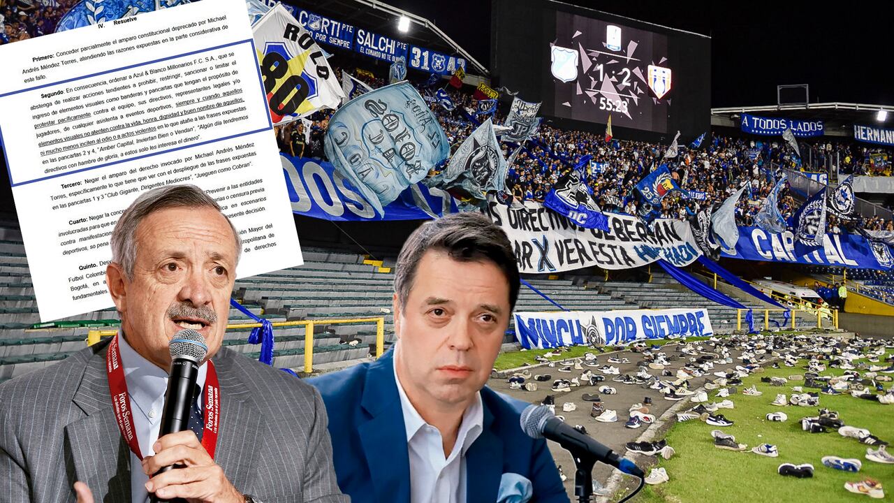 Una tutela amparó el derecho a la libre expresión de los hinchas contra las directivas.