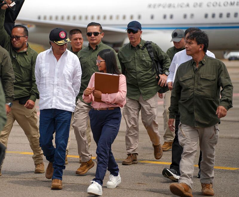 Gustavo Petro en el Catatumbo