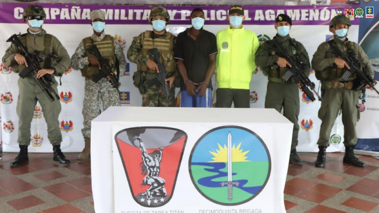 Cayó alias “Carro Loco” del Clan del Golfo