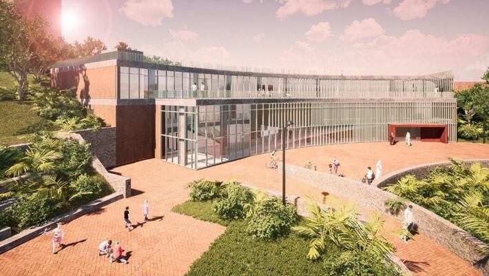 MAKIA, el Centro Integral de Atención Diferencial. Un edificio con cerca de 2 mil metros cuadrados.