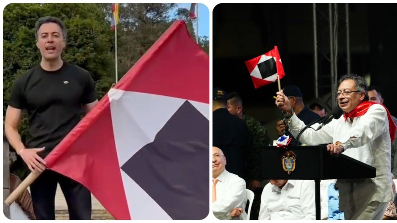 Daniel Quintero y Gustavo Petro.