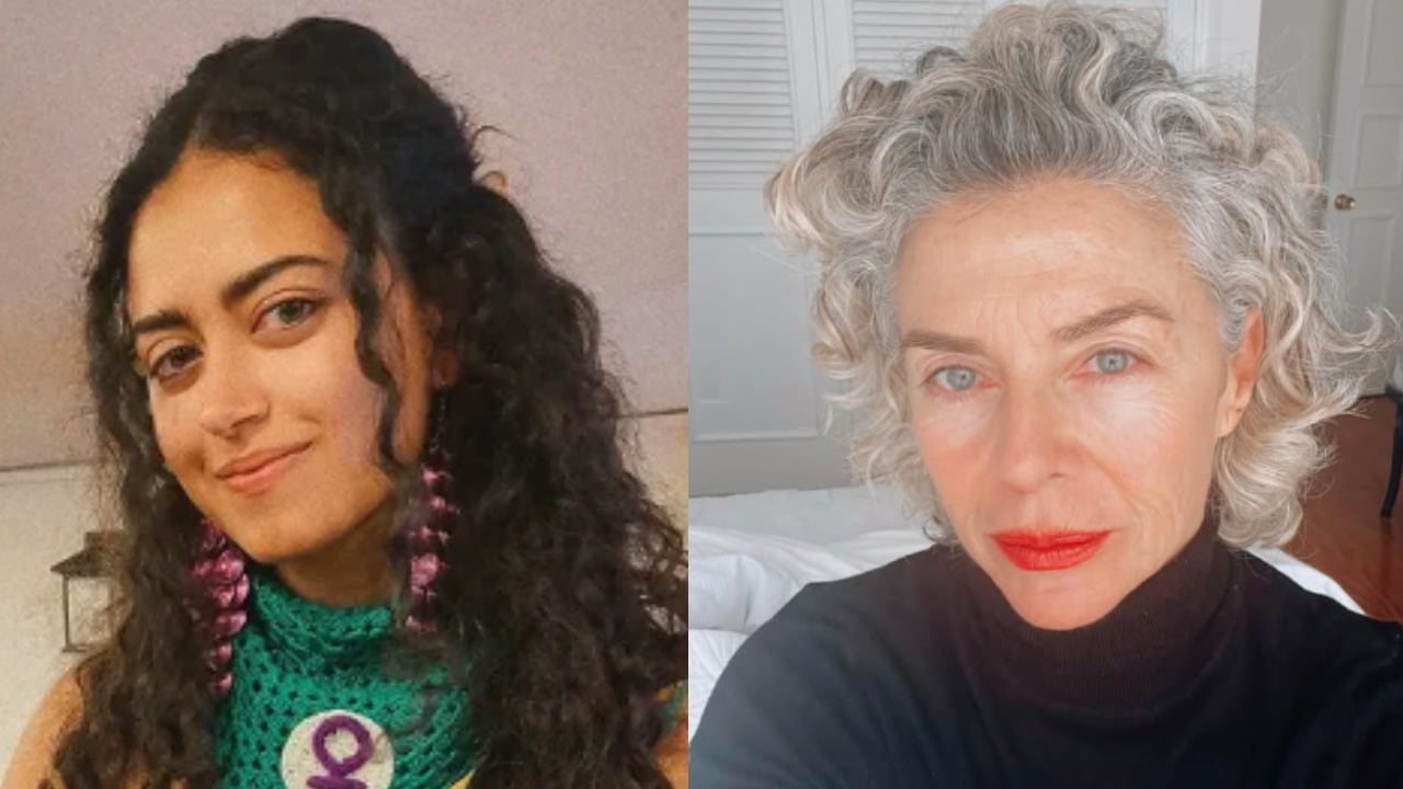 Sofía Petro y Margarita Rosa de Francisco.