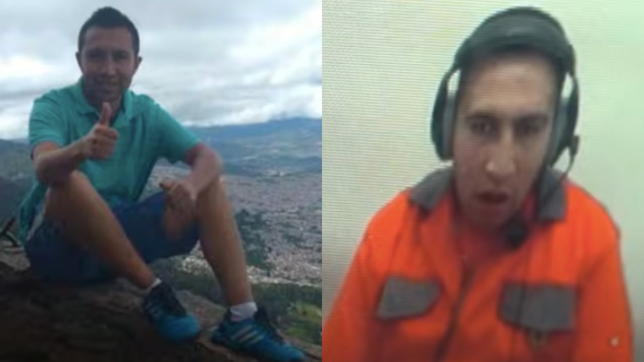 Darwin Beltrán, hombre capturado en flagrancia tras matar a sus dos hijos.