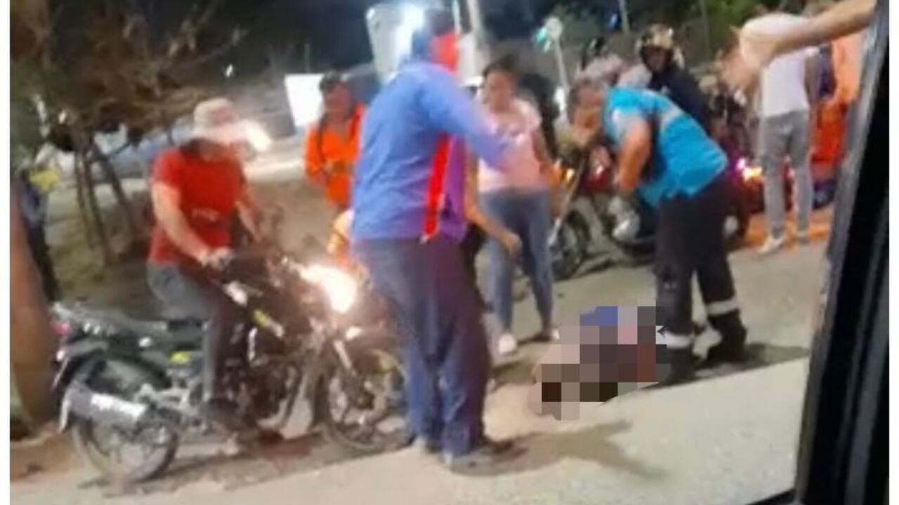 Taxi arrolló a seis personas en La Circunvalar, importante vía de la capital del Atlántico.